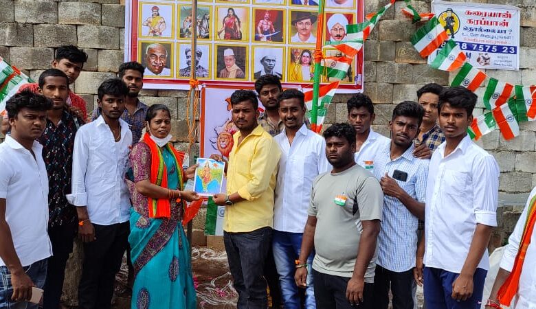 Installing New Flagpoles at Various Locations for Party Events